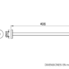 Satin Stainless Steel Towel Rack, Niza Series